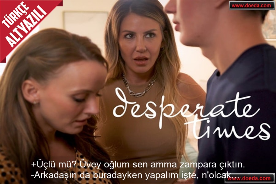 Üvey Annesi ve Onun En Yakın Arkadaşına Üçlü Teklif Eden Zampara Piç